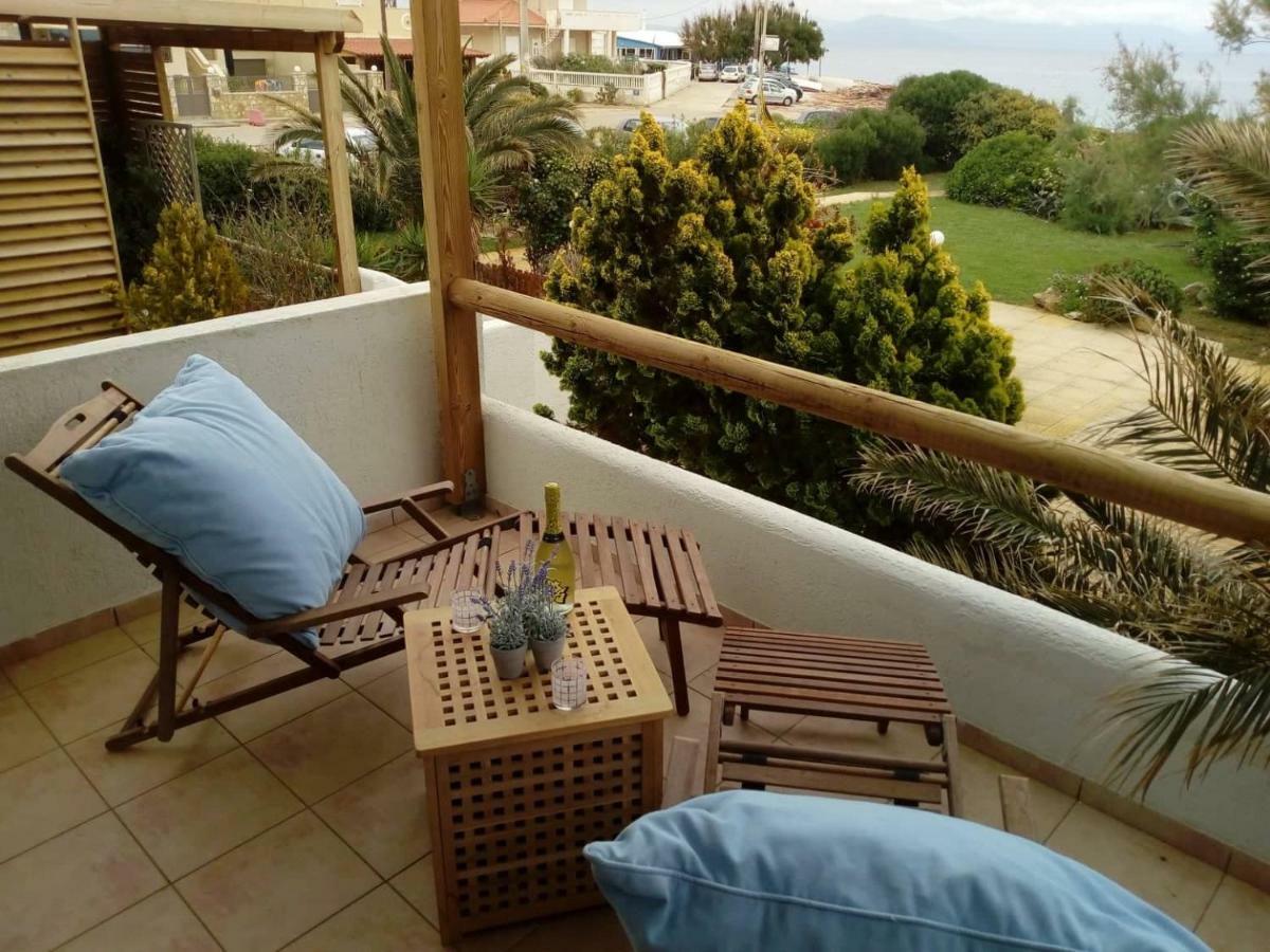 Windsurfing Seaside Apartment Artemida Dış mekan fotoğraf