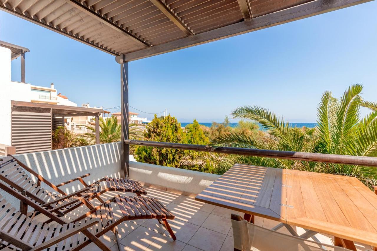 Windsurfing Seaside Apartment Artemida Dış mekan fotoğraf