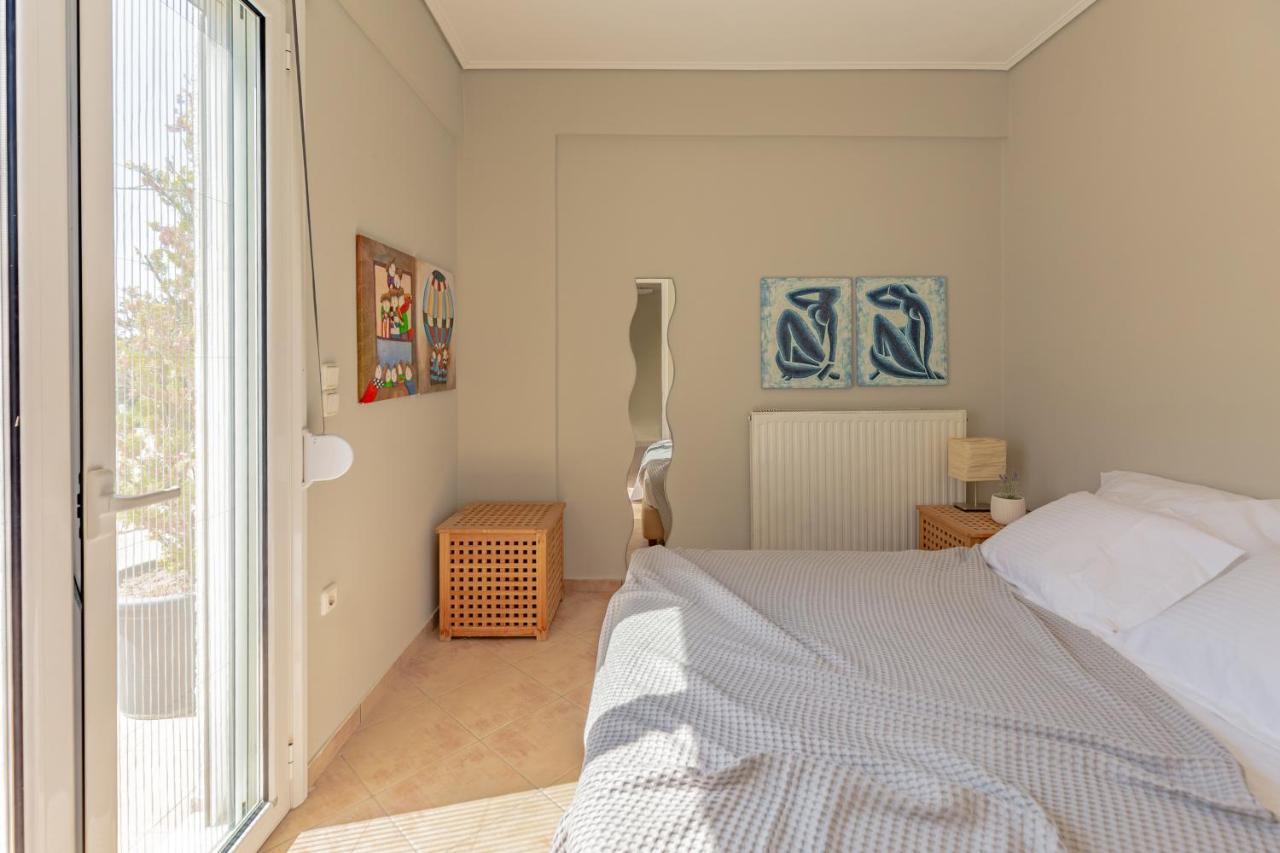 Windsurfing Seaside Apartment Artemida Dış mekan fotoğraf