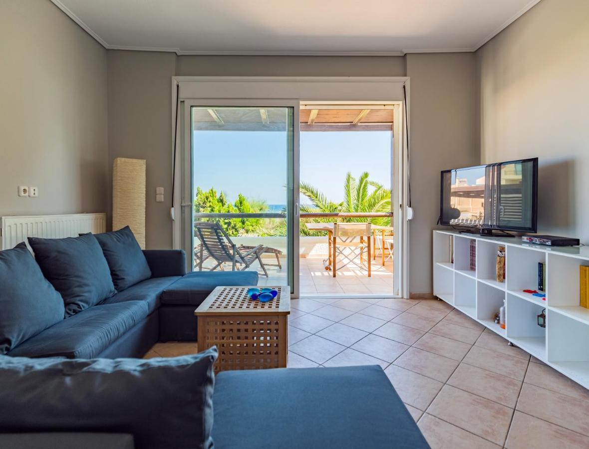 Windsurfing Seaside Apartment Artemida Dış mekan fotoğraf